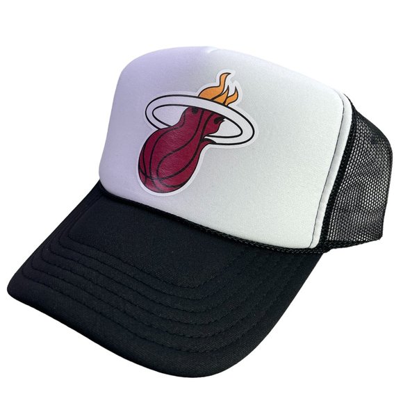 OTTO Accessories New Vintage Style Miami Heat Black White Sports